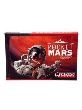Pocket Mars By Grey Fox Games - Fast-Paced Strategic Card Game For 1-4 Players